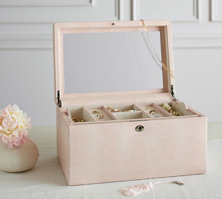 Mckenna Personalized Jewelry Box | Pottery Barn