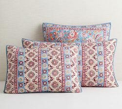 Nalini Reversible Block Print Sham