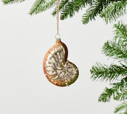 Coastal Shell Ornaments - Set of 3