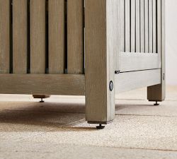 Abbott Outdoor Kitchen Acacia Two-Drawer Cabinet (31")