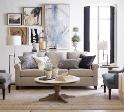 Cotton Basketweave Pillow Cover