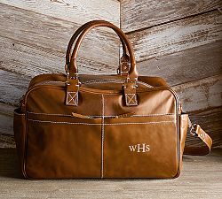 Beckett Leather Travel Weekender