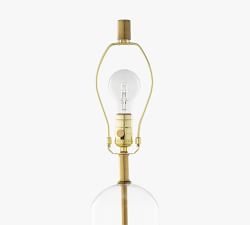 Open Box: Belorun Hand-Blown Glass Table Lamp (29")