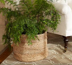 Braided Jute Basket