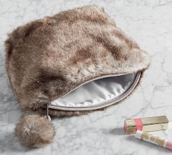 Faux Fur Pouch