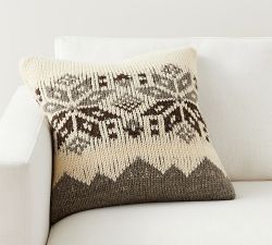 Grafton Fair Isle Sweater Pillow Cover