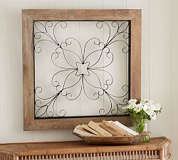 Iron Window Gate Wall Art