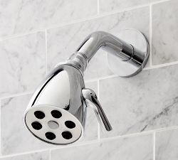Victoria Cross Handle Thermostatic Bathtub &amp; Shower Set
