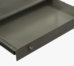 Harmon Rectangular Glass Top End Table (24")