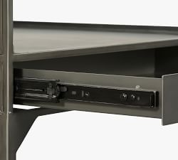 Harmon Rectangular Glass Top End Table (24")