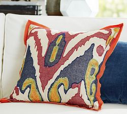 Lafayette Ikat Pillow Cover