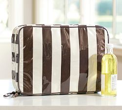 Vilamoura Stripe Ultimate Cosmetic Bag