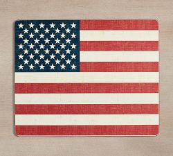 American Flag Cork Placemats - Set of 4