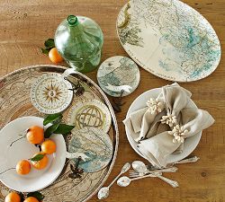 Ivory Beaded Flower Napkin Ring, Set of 4