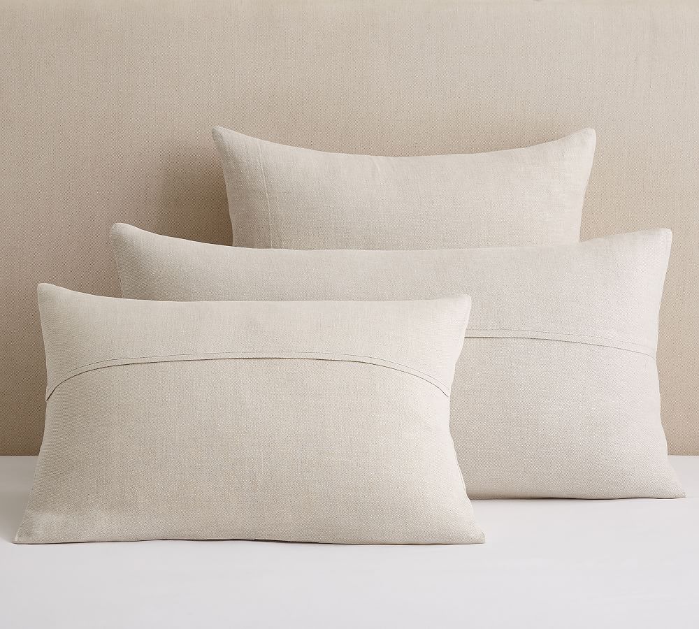 Beumont Belgian Linen Sateen Sham by Pottery Barn