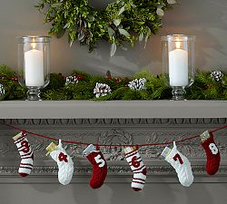 Knitted Stocking Advent Calendar