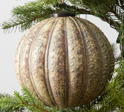 Oxidized Gold Ornament Collection