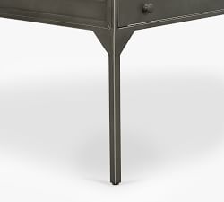 Harmon Rectangular Glass Top End Table (24")