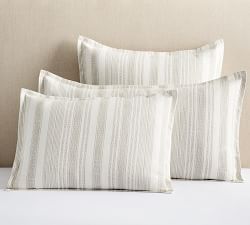 Hawthorn Striped Cotton Sham