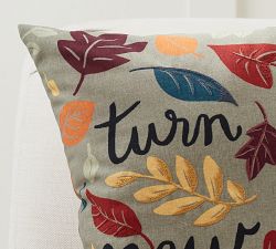 Turn Over A New Leaf Outdoor Pillow