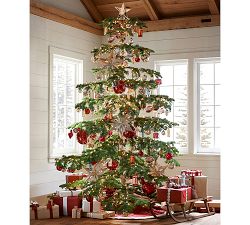 Eclectic Mercury Glass Ornaments - Champagne &amp; Silver, Set of 3