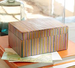 Multi Stripe Box