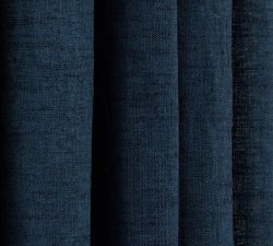 Open Box: Emery Linen Pinch Pleat Blackout Curtain
