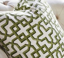 Shadow Trellis Pillow Cover