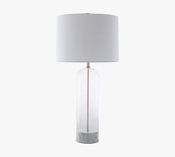 Belorun Hand-Blown Glass Table Lamp (29")