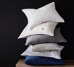 Esential Diamond Cotton Quilt &amp; Shams