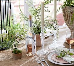 Faux Potted Mini Southern Maiden Hair Fern Houseplant