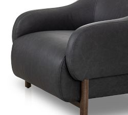 Garnet Leather Chair