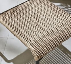 Get the Look: Tulum FSC® Acacia Round Outdoor Dining Table + All-Weather Wicker Stacking Chair