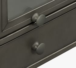 Harmon Rectangular Glass Top End Table (24")