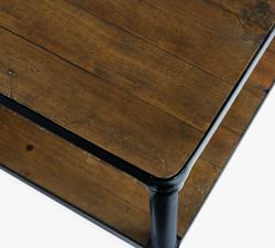 Juno Rectangular Reclaimed Wood Coffee Table (48")