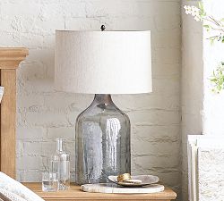 Alana Glass Table Lamp (26")