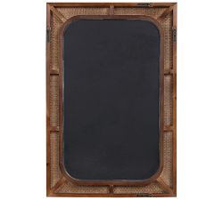Bali Rattan Rectangular Wall Mirror