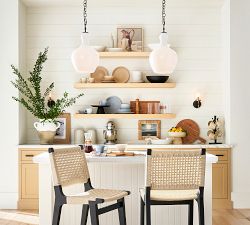 Flynn Milk Glass Pendant (12"-17")