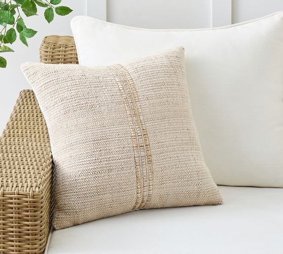 Miles Striped Outdoor Pillow