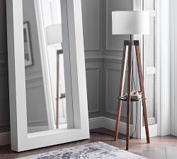 Miles Tripod Wood Floor Lamp (52")