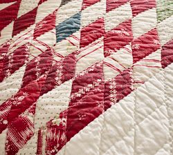 Noelle Star Handcrafted Applique Quilt