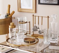 Pottery Barn Bleecker Bar Tray - Thumbnail 5