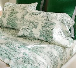 Brandon Maxwell Groveland Toile Sheet Set