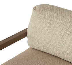 Cora Teak Swivel Outdoor Lounge Chair