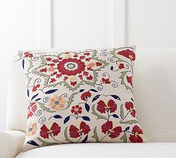 Darren Embroidered Pillow Cover
