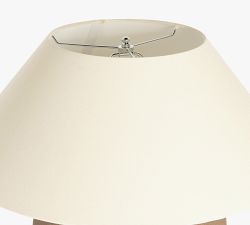 Pyla Round Ceramic Table Lamp (20")