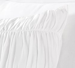 Ruched TENCEL™ Sham