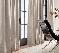Open Box: Emery Linen Blackout Curtain