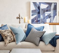 Reign Embroidered Lumbar Pillow Cover