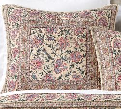 Anja Kalamkari Print Sham